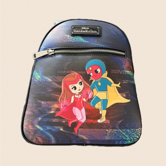 Loungefly Handbags - Marvel Kids Backpack - Black with Red and Yellow